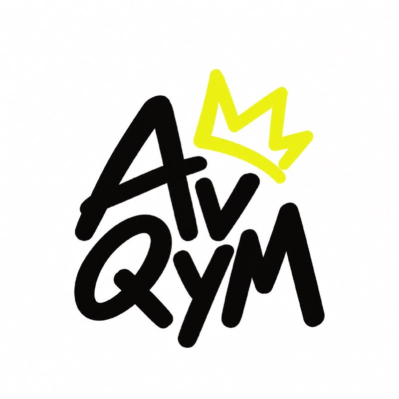 Logo original AVQYM con corona amarilla